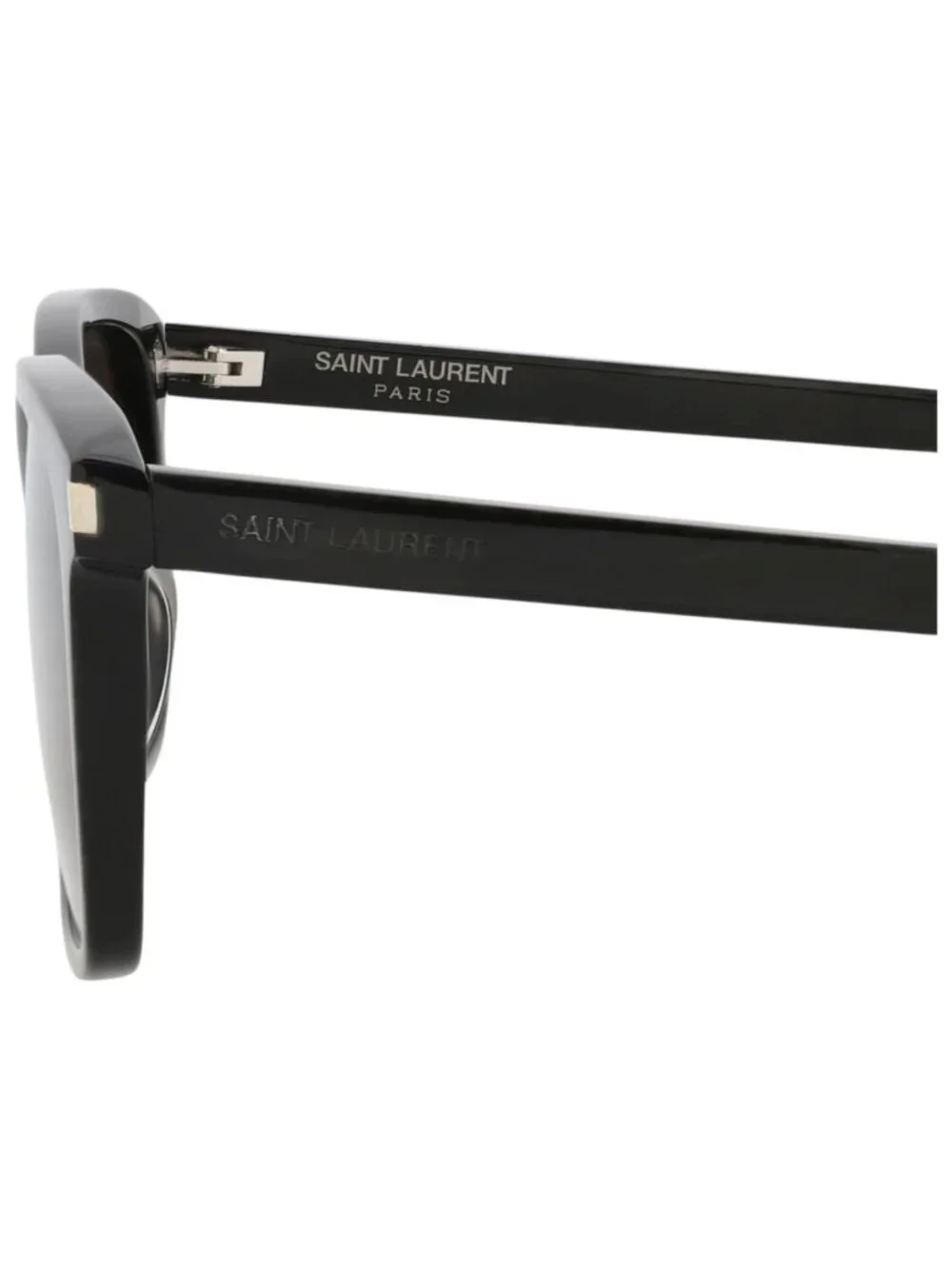 New Saint Laurent Women's Sunglasses Square Rectangle Acetate Frame Mens Black